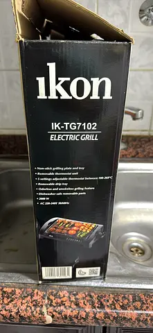 Ikon IK-TG7102 Electric Grill - Used, Good Condition