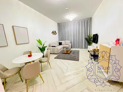 Spacious Furnished 1BR | Balcony | JVC