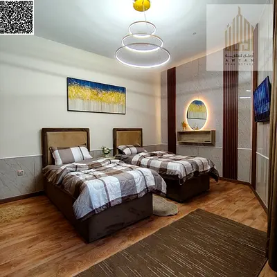 Furnished hotel apartment for sale, suitable for living or investment.