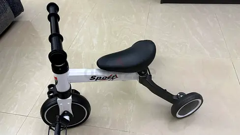 Childrens 3-Wheel Sport Balance Bike and Tricycle
