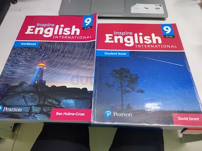 Inspire English International Level 9 Student Book and Workbook (Pearson) - Good Condition