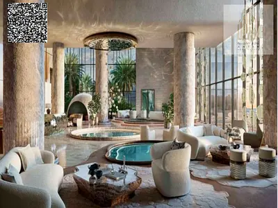 Apartment or studio in the Amra Residence project in Umm Al Quwain. Promising location and excellent return on investment. Pay AED 25,000. Flexible pa