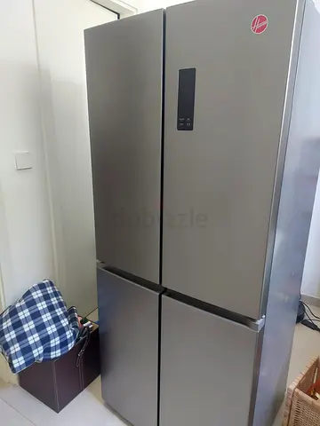 Hoover Four doors Side-by-Side Refrigerator 80cm width Size Excellent Condition