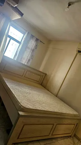 King Size Bed with Mattress – Available End of July – Excellent Condition