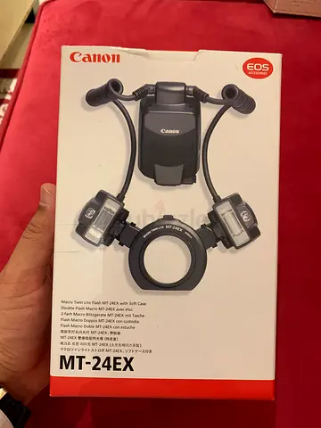 Canon MT-24EX Macro Twin Lite Flash Ring Flash for Macro and CANON MP-E 65mm f/2.8 1-5x Macro