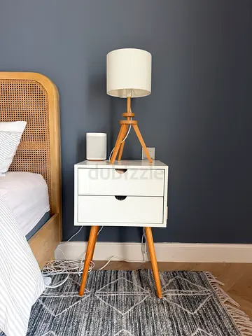 Matching 2 x bedside tables, plus Lamp