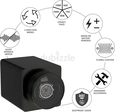 DUKWIN Auto Watch Winder Box, Japanese Motor