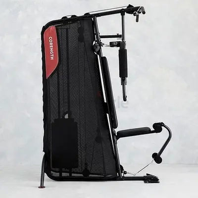 Home Gym 900 (Black) - Corength Compact Guided Weight Machine