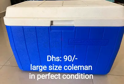 Coleman cooler in perfect condition