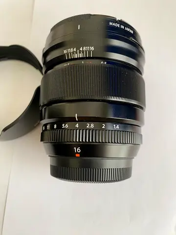 fujifilm XF 16mm f1.4 R WR wide angle lens