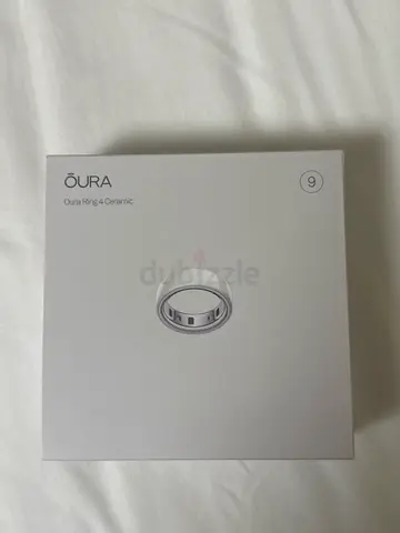 Oura ring ceramic Cloud size 9