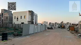 Exceptional plot of land for residential villas, street and alley access, 3014 sq ft