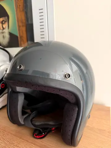 Helmet size 32 - 34 both in good condition DOt brand in 200dhs