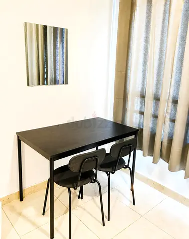IKEA black study/dining table (good condition)