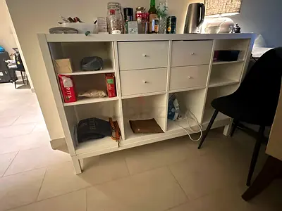 Shelfs with drawers