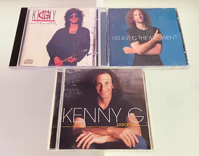 3 Kenny G Music CD’s