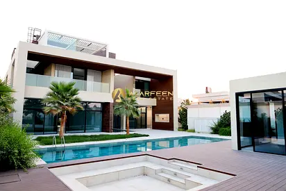 Corner Villa | Single Row | Burj Khalifa view
