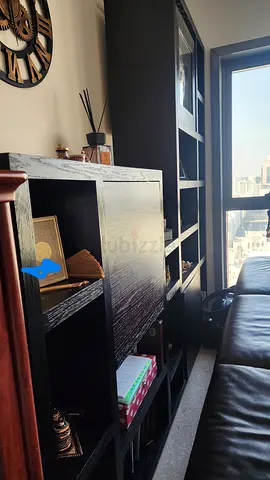 Custom-Made Solid Wood Bookcase / Shelving Unit