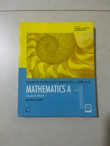 Pearson Edexcel International GCSE Mathematics A Student Book 1 (Double-sided) (negotiable)