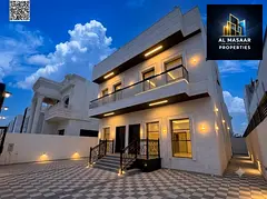 Two-story villa with a roof terrace, 6 master bedrooms, and an internal elevator. Price includes ele