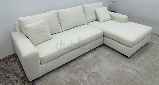 Excellent condition pottery barn lshape sofa