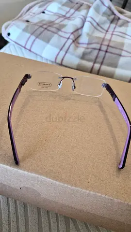 Coach Rimless Glasses - Purple, Never Used. Meant to be replaced with your own prescription lens