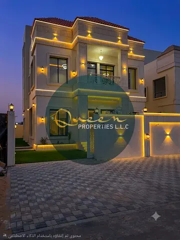 **Luxury Villa for Sale in Al Helio Area – Ajman | Strategic Location and High-End Finishes**
