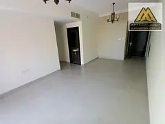 Annual rental: Brand-new first-occupant apartment in Al Hamidiya 1, Ajman, featuring 2 master bedroo