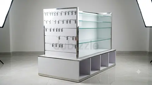 Premium Retail Center Display Rack / Gondola Display Unit – Excellent Condition