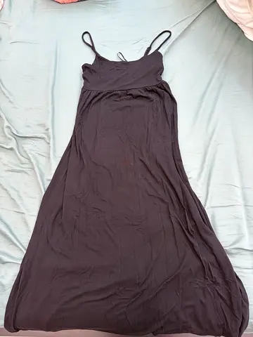Woman’s black dress