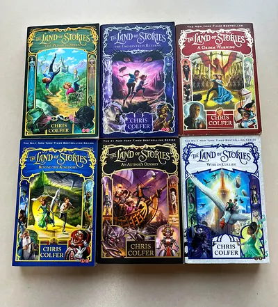 The Land of Stories Complete Book Set by Chris Colfer