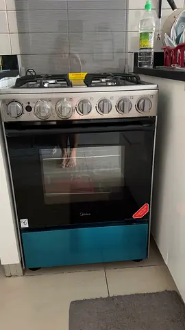 Gas burner with oven  griller