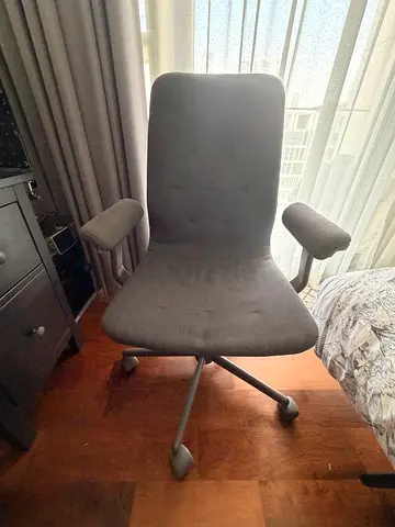 IKEA MULLFJÄLLET Office/Conference Chair – Dark Grey (Naggen).