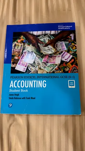 Pearson Edexcel International GCSE (9–1) Accounting Student Book