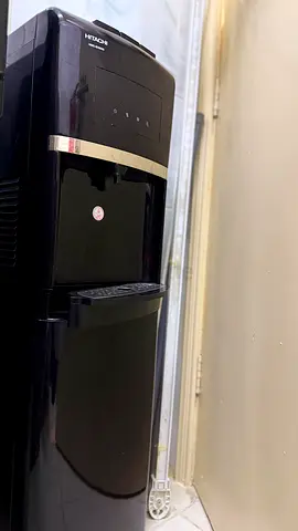 Black Hitachi Water Dispenser - Hot Cold