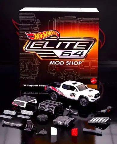 Hot Wheels Elite 64 Mod Shop Toyota Tacoma