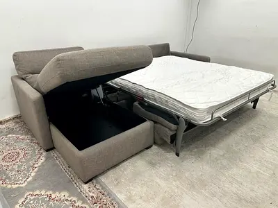 Like new condition marina home lshape sofa bed