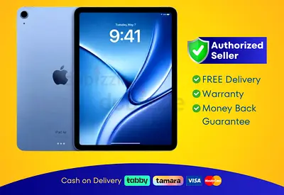 Apple iPad Air (M3), 128GB - 13 Screen - Wi-Fi, Blue - 95455 | Used | 01 Month Warranty | FREE  Del