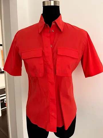CALVIN KLEIN red women’s shirt