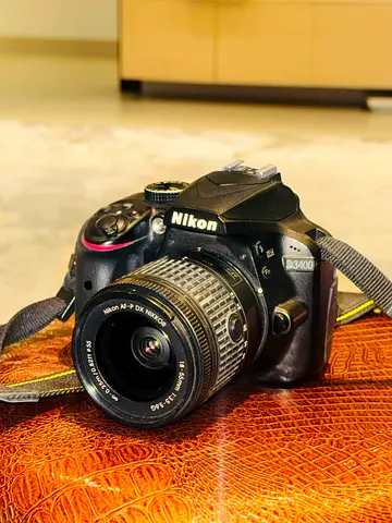 Nikon D3400 DSLR with 18-55mm Lens - Good Condition