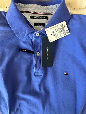 Tommy polo shirt x large slim fit