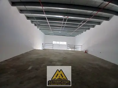 Warehouse for Rent in Al Jurf Industrial 1 Ajman | 4,400 Sq. Ft. | Ground Floor + Mezzanine | Prime Industrial Location