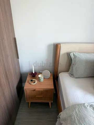 Home Centre Bed Set with Mattress Side Table