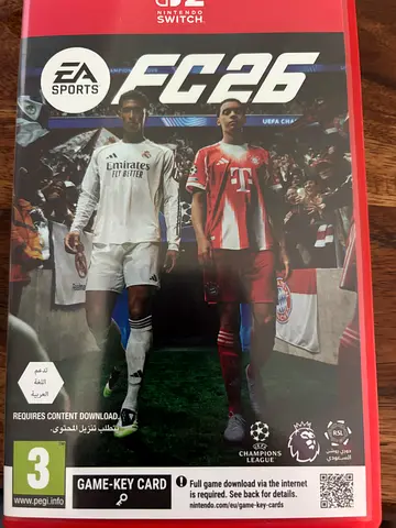 FIFA 26 (Nintendo Switch) - Game Key Card