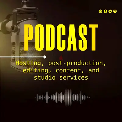 High-Quality Podcast Production for Brands Corporates, marketing for Businesses on social media pl