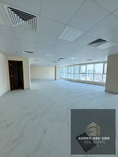 office for annual rent in majaz 2 in sharjah with view