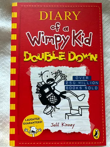 Wimpy Kid: Double Down - Paperback (Jeff Kinney) - excellent condition