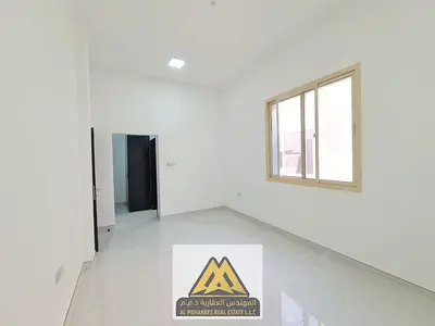 The villa consists of two floors plus a rooftop and includes 4 bedrooms, a spacious majlis, a family lounge, a fully equipped kitchen, and a maid's ro