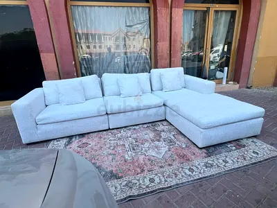 Like A Brand New Excellent Condition Marina Home feather 🪶 filled L Shape modular sofa