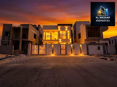 A unique opportunity at an attractive price and without annual fees. Own a villa for sale in Ajman. First resident, freehold, super deluxe finishing,